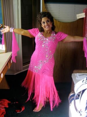 Marissa Jaret Winokur - in pink! @ BroadwayWorld Marissa Jaret Winokur - in pink! Photo