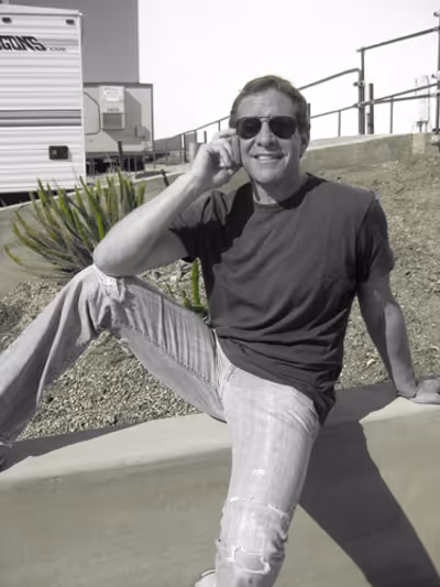 Marissa Jaret Winokur: "A parting shot of Steve Guttenberg.
Goodbye to the Gute! He  Photo