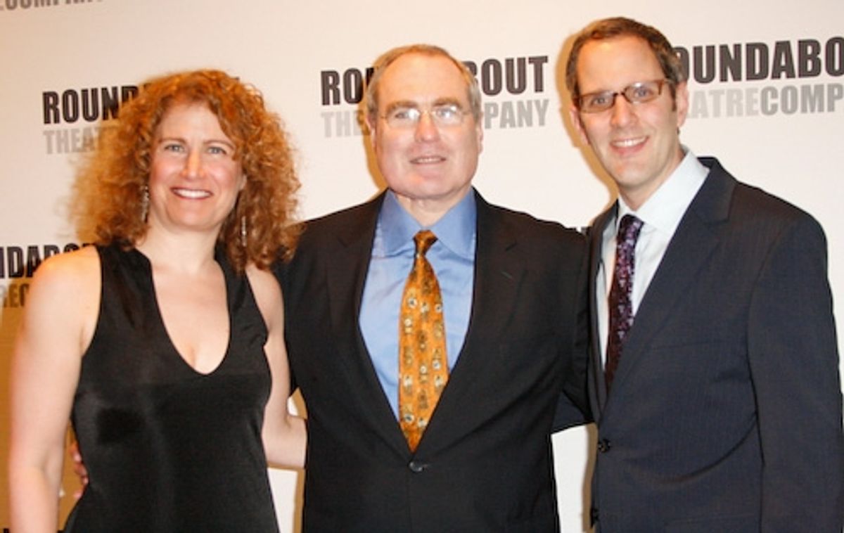 Julia Levy, Todd Haimes, and Harold Wolpert
 at 