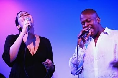 Cassondra Kellam and Tituss Burgess
 Photo