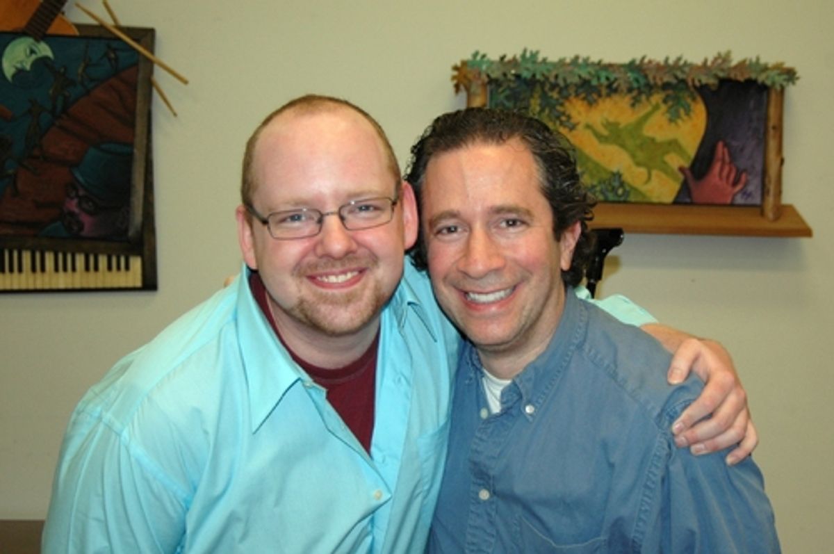 Jamie McGonnigal and Michael Lavine at 