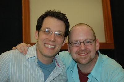 John Tartaglia and Jamie McGonnigal
 Photo
