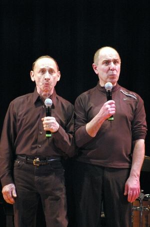 Two of The Lost Boys-Bert Michaels and Don Percassi Photo