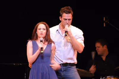 Sierra Boggess and Cheyenne Jackson
 Photo