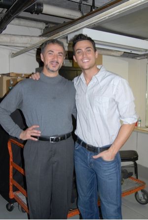Paul Schoeffler and Cheyenne Jackson
 Photo