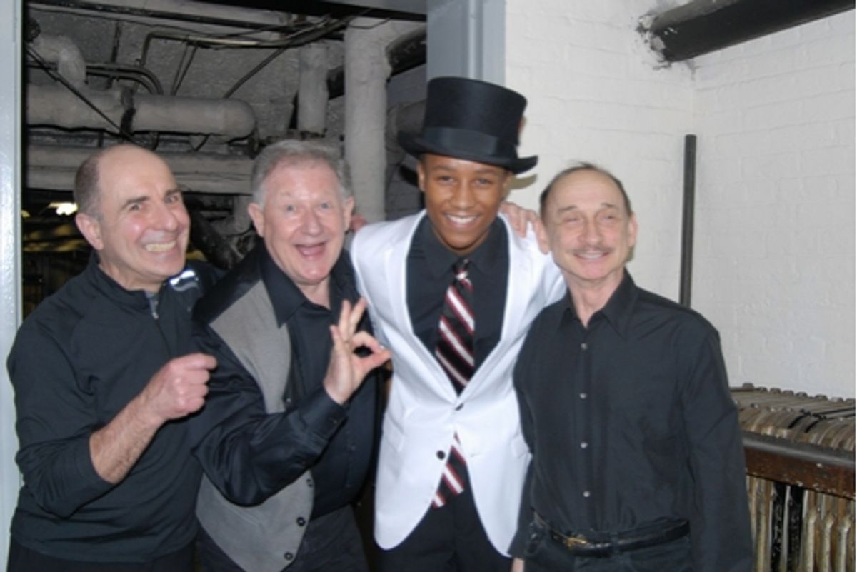 Don Percassi, Harvey Evans, Kendrick Jones, Bert Michaels
 at 