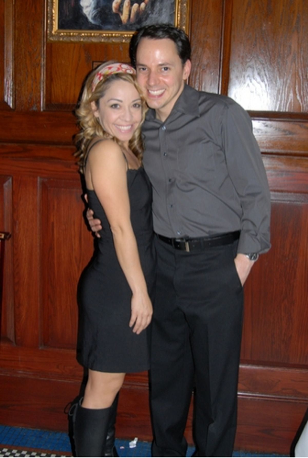 Jennifer Cody and Mark Price
 at 