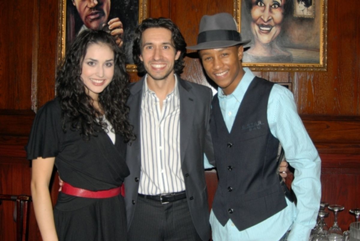 Melinda Sullivan, Josh Rhodes and Kendrick Jones
 at 