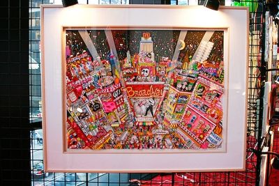 The work of Charles Fazzino
 Photo