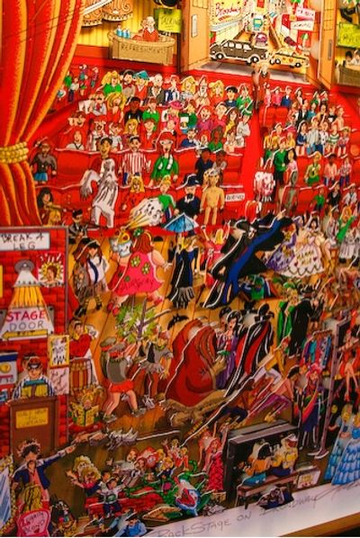 The work of Charles Fazzino
 Photo