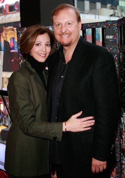 Susan Lee and Charles Fazzino
 Photo