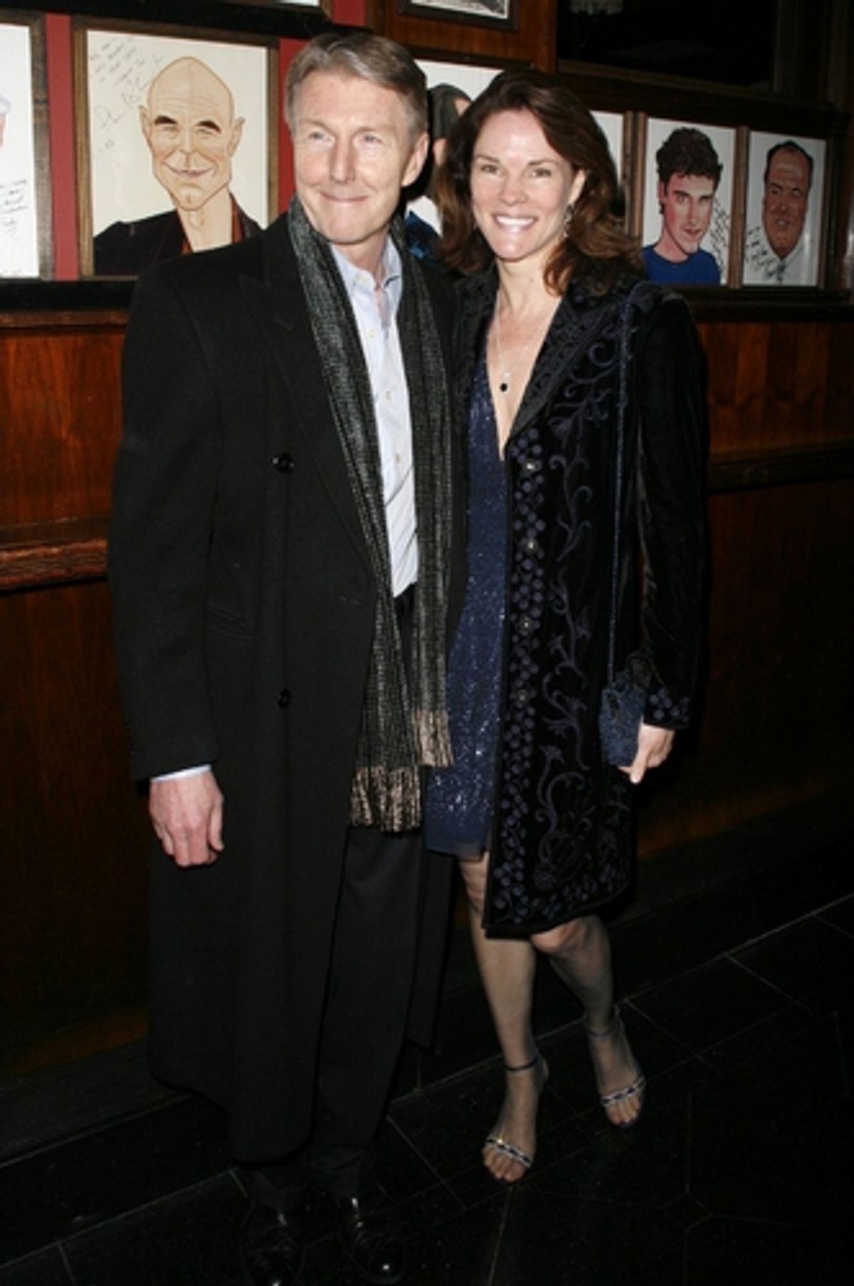 Byron Jennings and Carolyn McCormack 

 at 