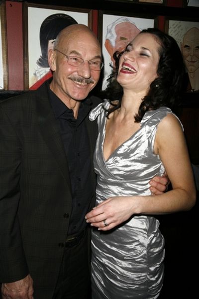 Patrick Stewart and Kate Fleetwood

 Photo