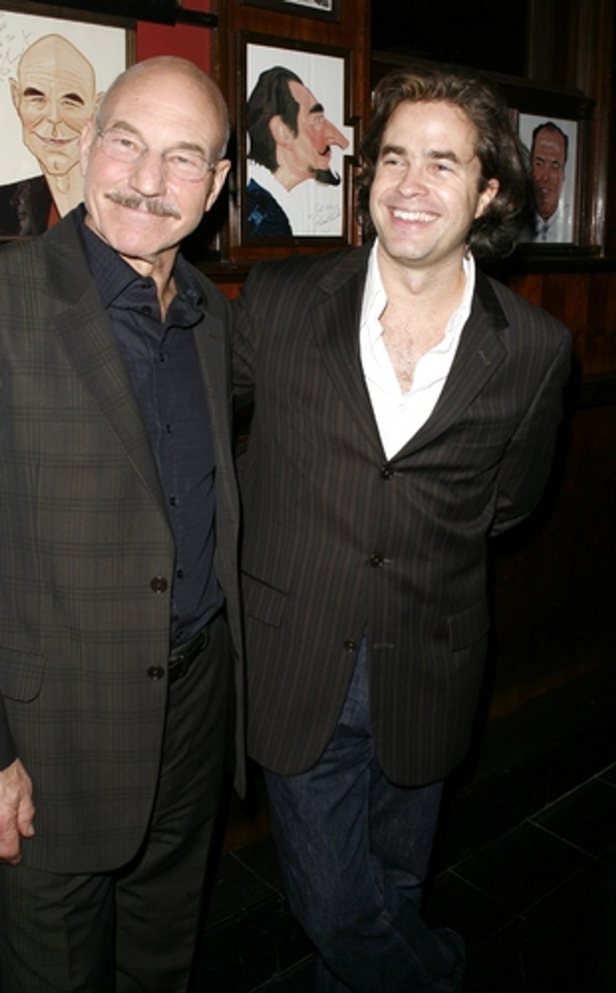 Patrick Stewart and Rupert Goold at 