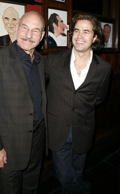 Patrick Stewart and Rupert Goold Photo