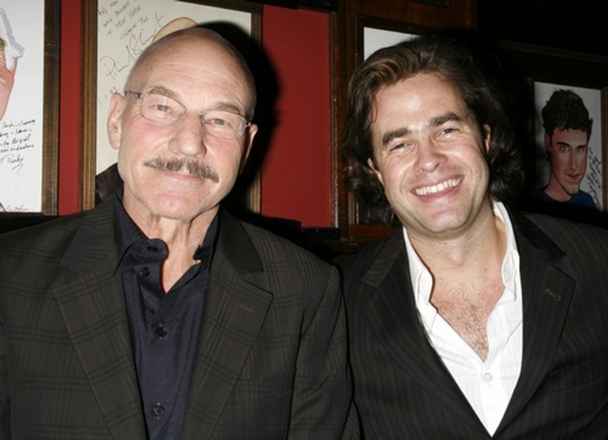 Patrick Stewart and Rupert Goold at 