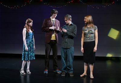 Aya Cash, Will Rogers, Tobias Segal and Arija Bareikis Photo