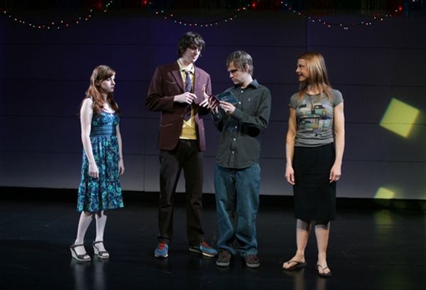 Aya Cash, Will Rogers, Tobias Segal and Arija Bareikis Photo