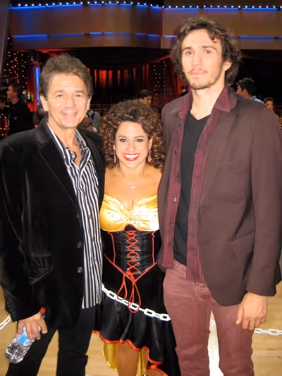 Marissa Jaret Winokur: "Adrian Zmed brought his hot son Dillon.
We always like to se Photo