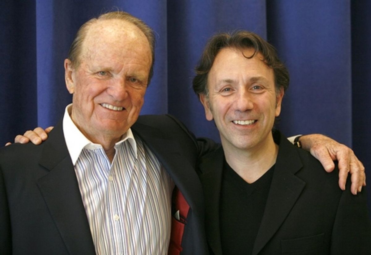 George Stevens and Leonard Foliga at 