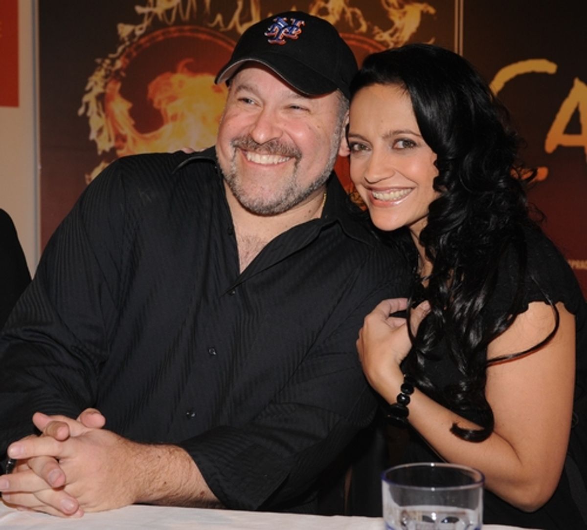 Frank Wildhorn and Lucie Bila. Photo Credit Michaela Feuereisl at Frank Wildhorn's 'Carmen' To Premiere In Prague