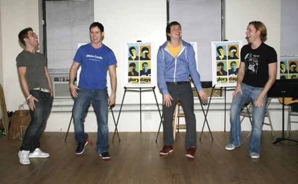 Jesse JP Johnson, Andrew C. Hall, Steven Booth and Adam Halpin Photo