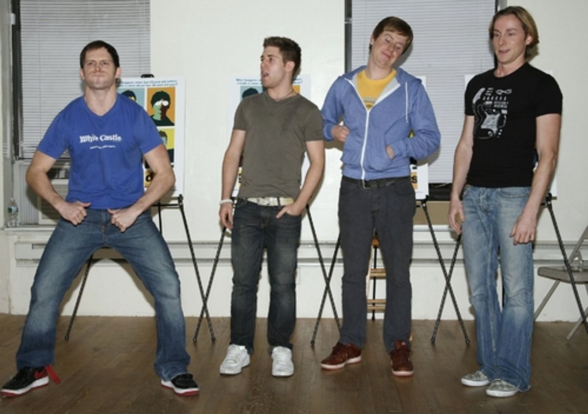 Andrew C. Hall, Jesse JP Johnson, Steven Booth and Adam Halpin at 