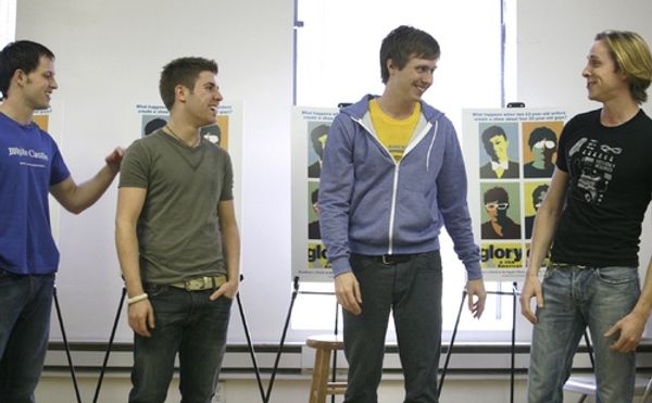 Andrew C. Hall, Jesse JP Johnson, Steven Booth and Adam Halpin Photo