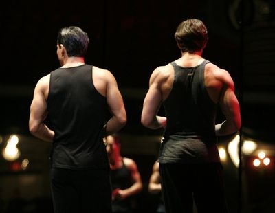 Mario Lopez and Nick Adams Photo