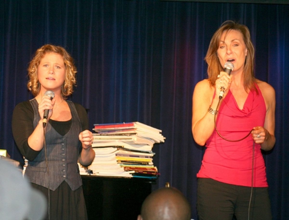 Carey Anderson and Judy McLane at 