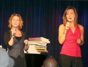 Carey Anderson and Judy McLane Photo