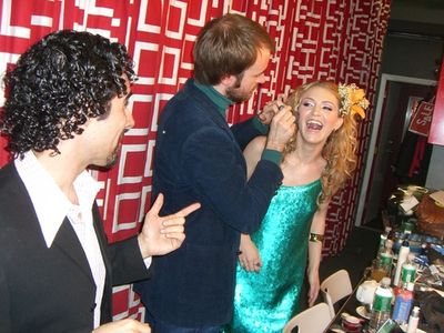 Alex Lacamoire, Annaleigh Ashford and Craig Jessup Photo