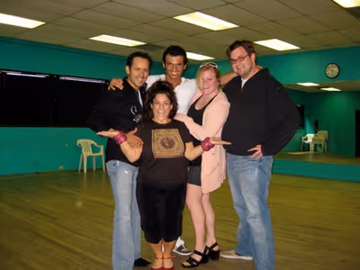 Marissa Jaret Winokur: "Win With Winokur! We had an audience at our
rehearsal today  Photo