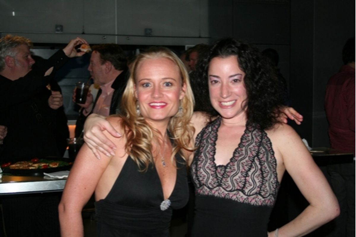 Christina Connors and Val Moranto at The Actors Fund Seth's Broadway 101