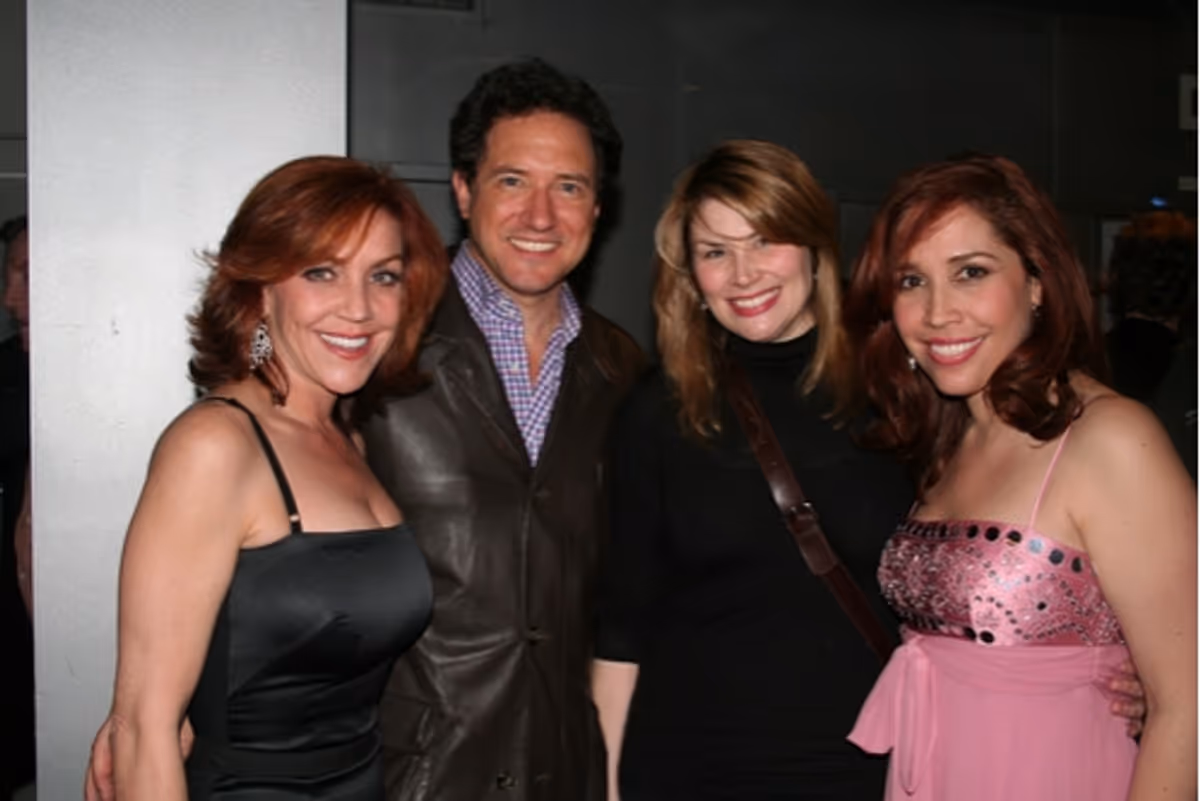 Andrea McArdle, Kevin McCollum, Heidi Blickenstaff and AndrÃ©a Burns at 