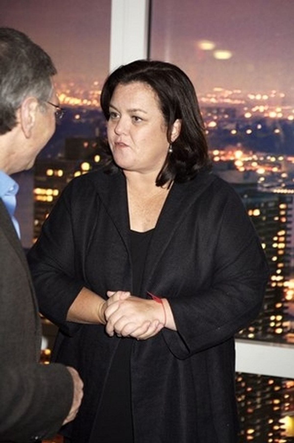 Rosie O\'Donnell and Alan Goldman, SJP Rental Properties President at 