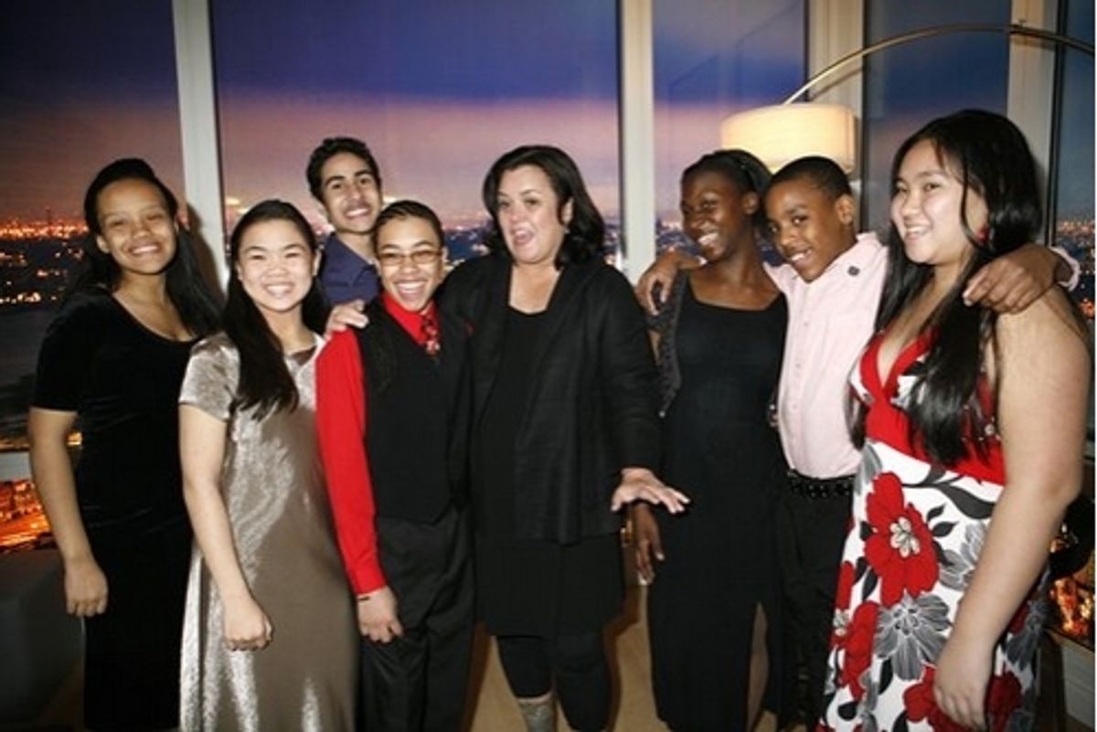 Rosie O\'Donnell and her Broadway Kids at 