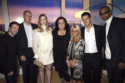 Rosie O'Donnell and The SJP Rental Properties Host Committee Photo