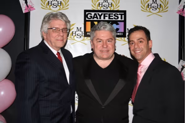 Jack W. Batman, Playwright Steve Hayes  Photo