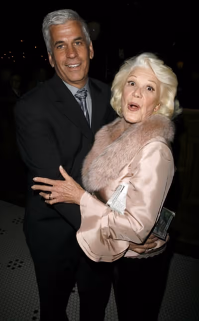 Linda Lavin and her husband Steve Bakunas Photo