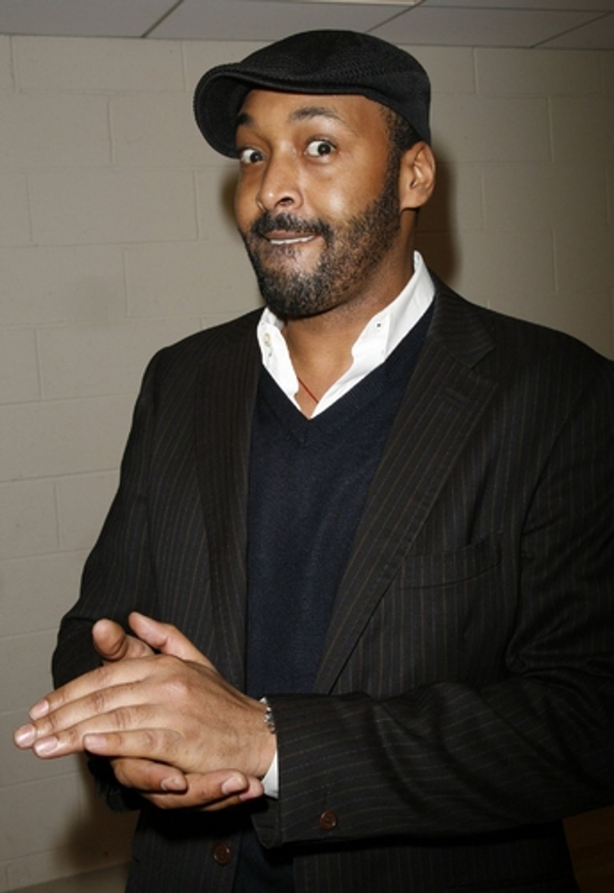 Jesse L. Martin at Backstage At The Our Time Awards