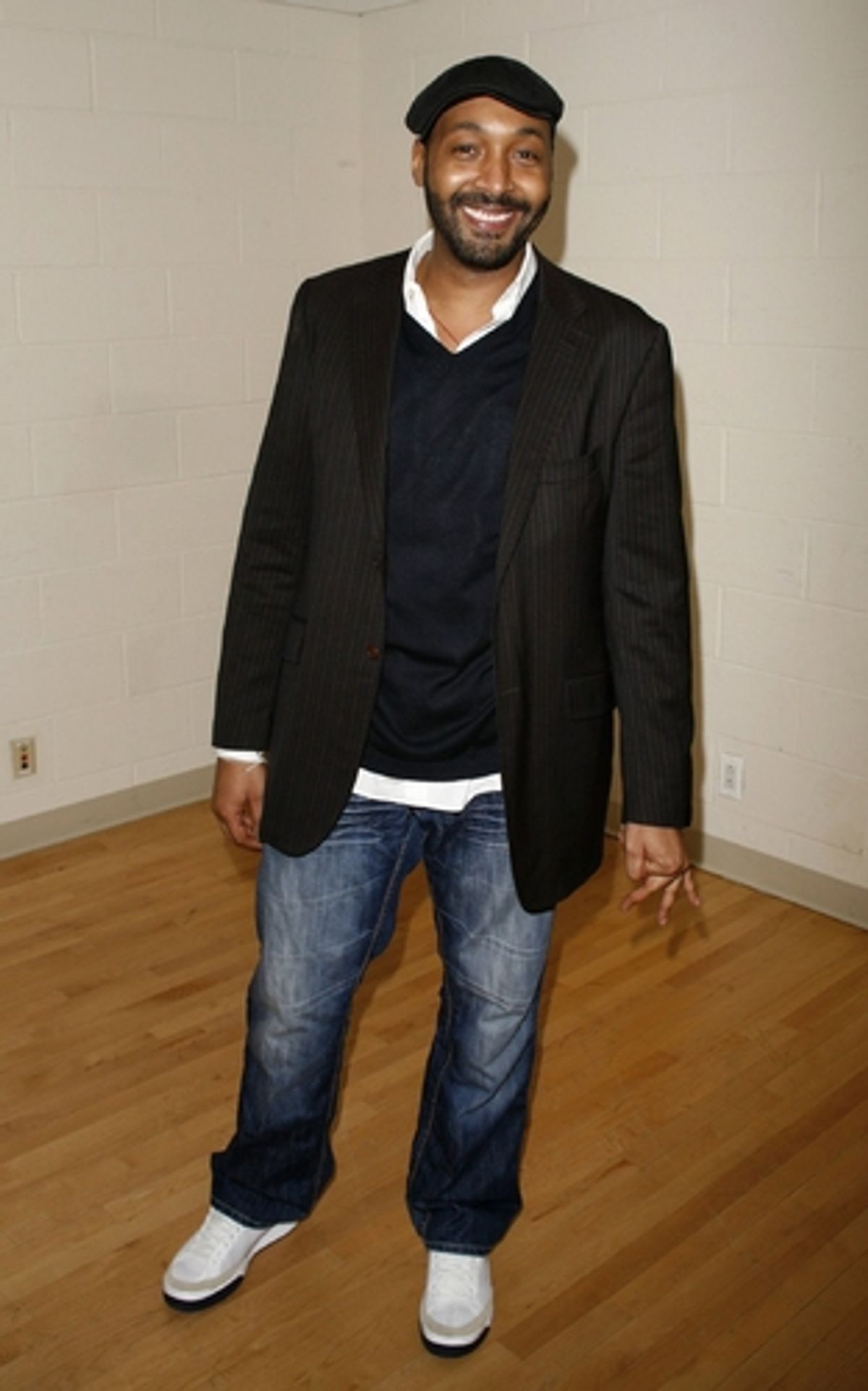 Jesse L. Martin at Backstage At The Our Time Awards