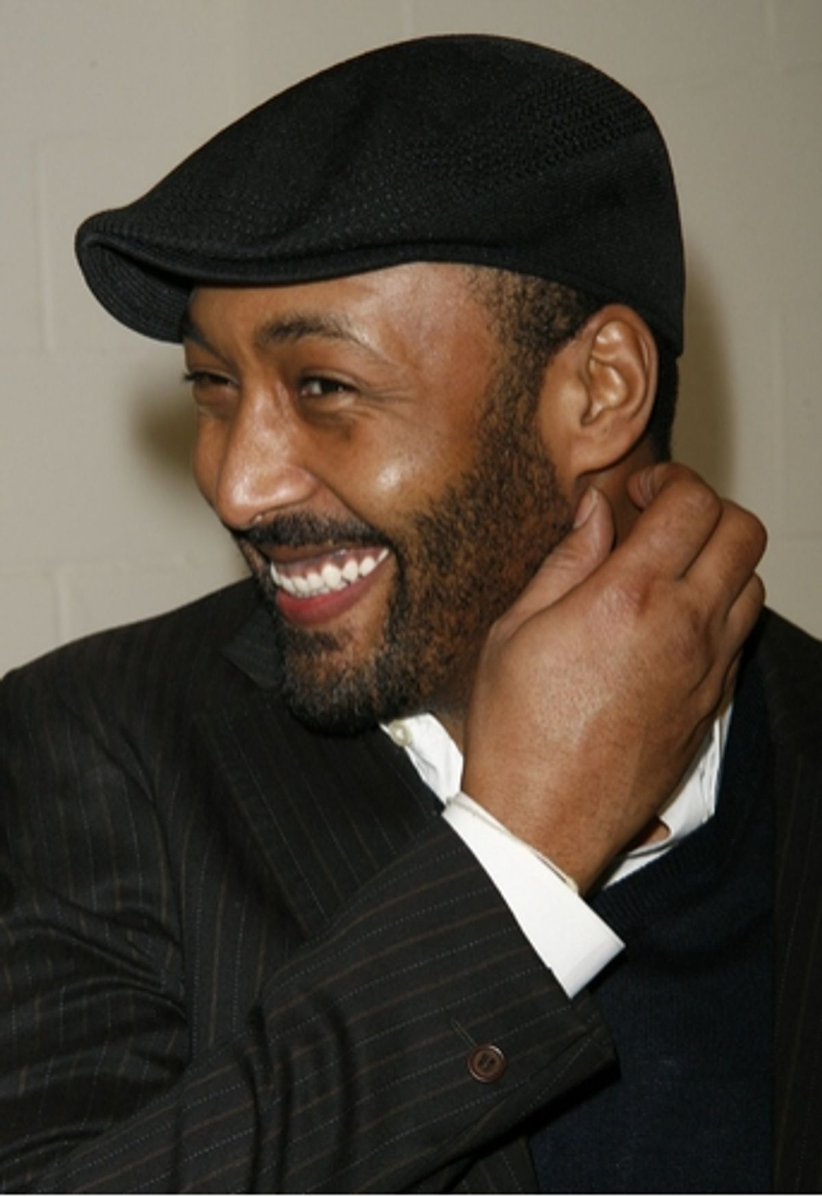 Jesse L. Martin at Backstage At The Our Time Awards