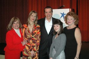 Charlotte St. Martin, Amy Morton, Chazz Palminteri, Madeleine Martin,  Photo