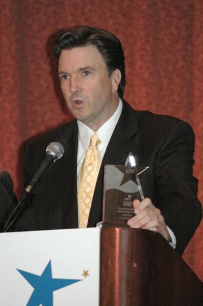 Brad Little-Winner of Touring Broadway Achievement Award
 Photo