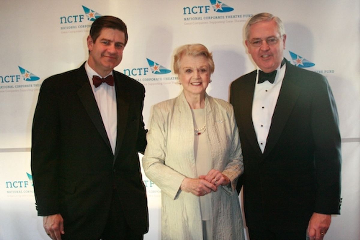 NCTF Chairman James S. Turley (Chairman & CEO Ernst & Young), Angela Lansbury, James E. Buckley (KPMG)
 at 