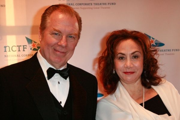 Host Michael McKean and Rena DeSisto (Bank of America)
 Photo