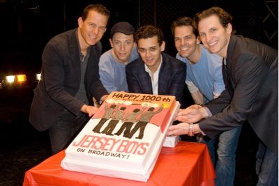 Christian Hoff, Cory Grant, Michael Longoria, J. Robert Spencer and Sebastian Arcelus Photo