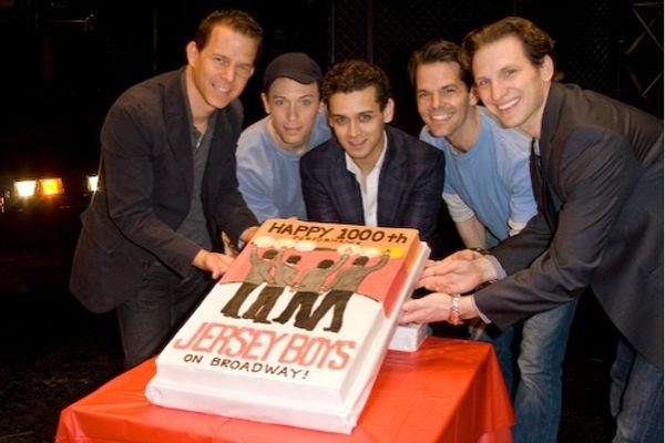 Christian Hoff, Cory Grant, Michael Longoria, J. Robert Spencer and Sebastian Arcelus Photo