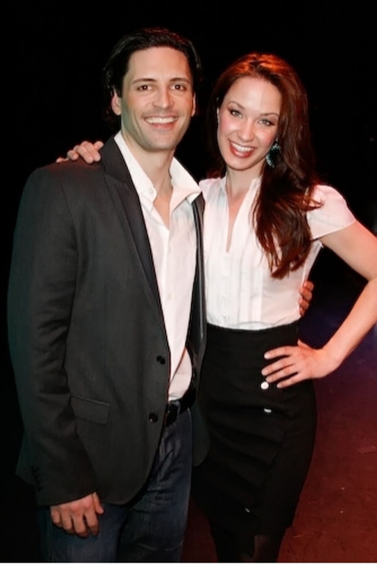Sean Palmer and Sierra Boggess at 